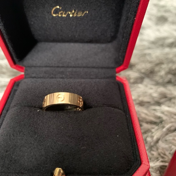 CARTIER Love Ring 18k Yellow Gold Size 54 - Picture 2 of 2